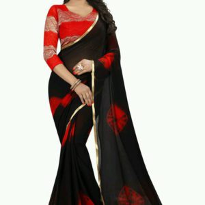 Rihu Pretty Chiffon Printed Sarees