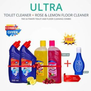 Floor & Toilet Cleaner Great Combo Offer Pack of 4
