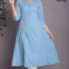 Roj designer women's printed cotton kurtis 2 Rojdeal. In - kurtis