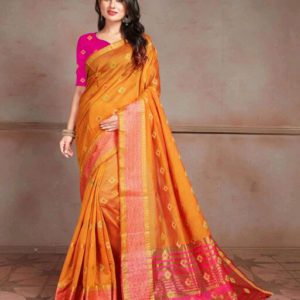 Rojdeal Sensational Banarasi Cotton saree