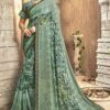 Roj siya pretty georgette printed saree 2 Rojdeal. In - saree