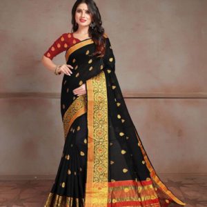 Rojdeal Sensational Banarasi Cotton saree