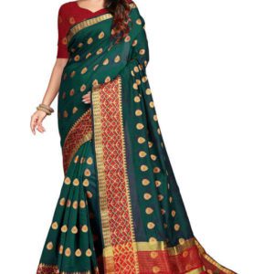 Rojdeal Sensational Banarasi Cotton saree