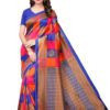 Women's kalamkari silk saree with blouse piece 1 Rojdeal. In - saree