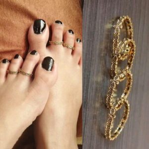 Vtrk Brass Gold Women’s Anklets & Toe Rings
