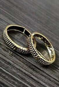 Marvi Brass Gold Women’s Anklets & Toe Rings