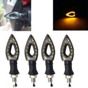 Bike Accessories Portable Motorcycle Indicator Light KTM Style Pack Of 4