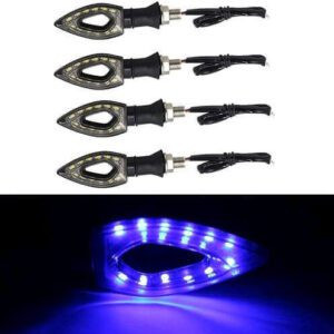 Bike Accessories Portable Motorcycle Indicator Light KTM Style Pack Of 4