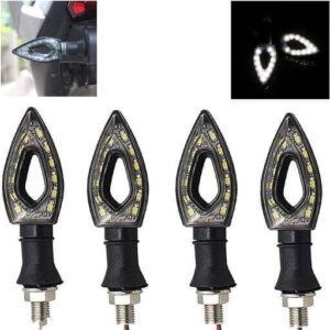 Bike Accessories Portable Motorcycle Indicator Light KTM Style Pack Of 4