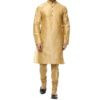 Rojdeal festive wear ethnic dupion raw silk men's kurta pyjama sets 1 Kurta pyjama sets