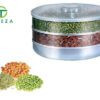 Teneza hygienic sprout maker with 3 container for living healthy life made in india - rojdeal. In 2 Rojdeal. In - attractive jars & container