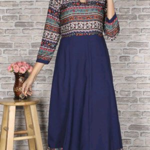 ZARA Printed Crepe Kurtis