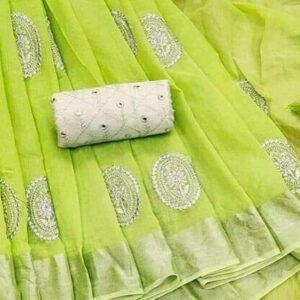 Designer Banglori Satin Silk Sarees ( 88 % OFF )