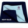 Rojdeal waterproof baby bed protector dry sheet for born babies (small (50cm x 70cm), pink) with ultra absorbance (dark blue) 1 Rojdeal waterproof baby bed protector dry sheet for born babies (small (50cm x 70cm), pink) with ultra absorbance navy blue