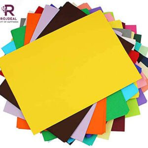 Rojdeal Pieces A4 Color Paper (10 Sheets of Each Color) Art and Craft/Printing Purpose Multi Color Paper Thin Paper 10 Colors Sent at Random Paper DIY Craft Smooth ((Pack of 2) 200 Pieces)