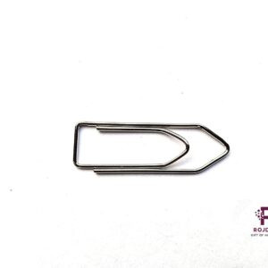Rojdeal Paper Clips, Metal Gem Clips, Paper U Clips, (35 MM Each, 100 Piece) Metal Steel Paper Clips, for Holding Loose Papers