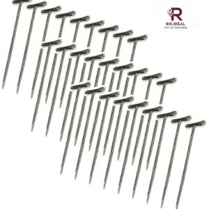 Rojdeal T-Pins 1000 Pcs Pointed Needle Metal All Pin for Office and Home