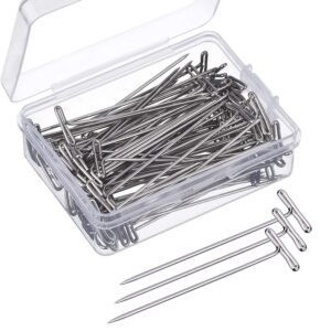 Rojdeal T-Pins 1000 Pcs Pointed Needle Metal All Pin for Office and Home
