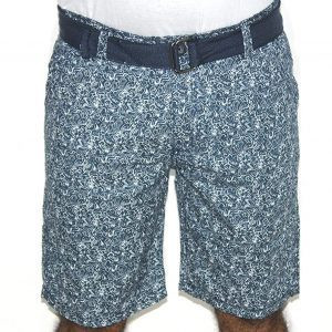 Rojdeal Men’s Slim Fit Cotton Shorts Blue