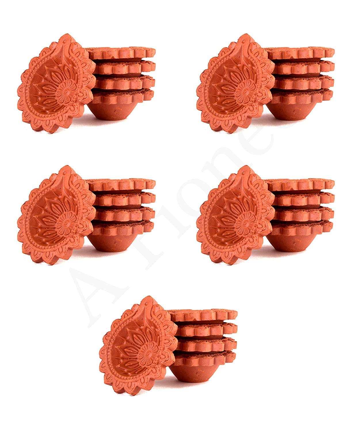 Rojdeal clay diya for diwali