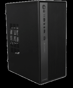 Zebronics zeb suave cabinet mid tower with inbuilt smps cabinet black 1