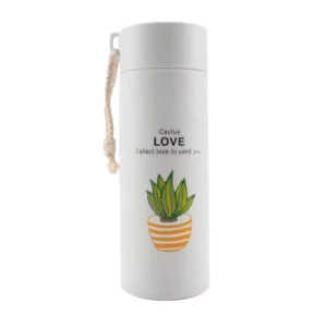 Glass Fridge Water Bottle 450ml Unbreakable Durable, Reusable, BPA Free, Lead Free, Stainproof & Leakproof Glass Water Bottle For Office, School, College, gym set Multicolour 1 Piece