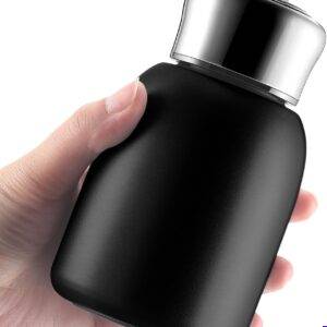 Mini Flask 300ml Water Bottles Stainless Steel Slim Insulated Thermal for Hot Cold Drink Thermal Small Vacuum Portable Water Bottle for Women Gifts Travel Office, School, Gym