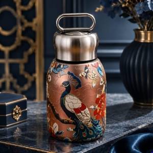 Small Portable Stainless Steel Vacuum Insulated Tumbler Cup for Boys, Girls, School, Office Double Wall Leakproof Hot & Cold Thermal Flask 300ml