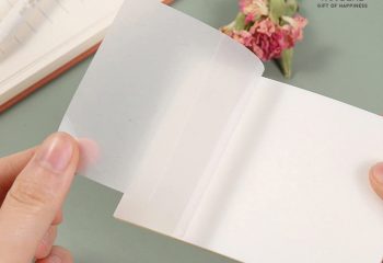 Rojdeal transparent sticky notes